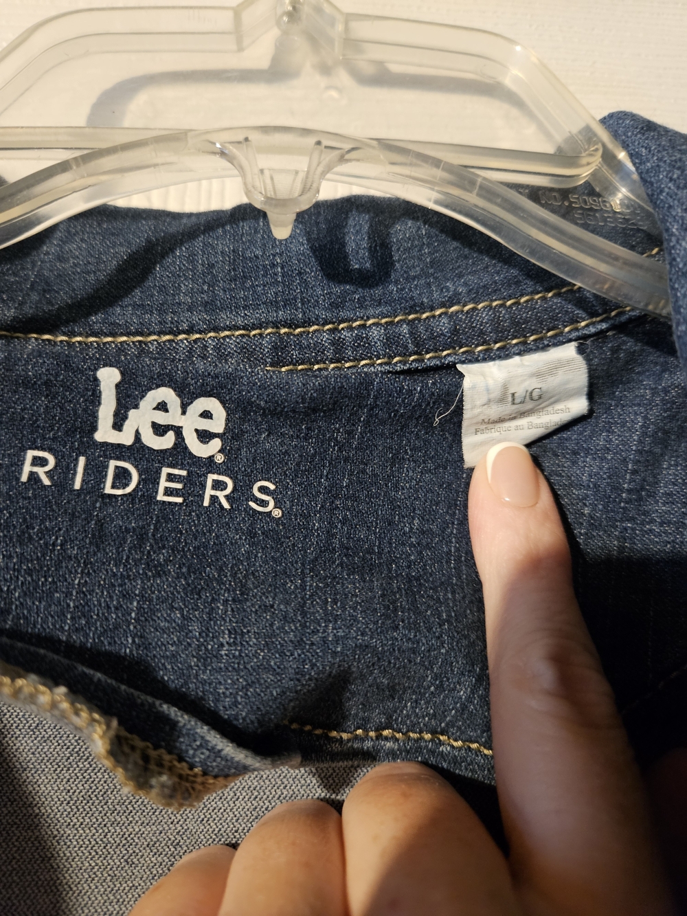 Lee Riders Classic Blue Denim Jacket - Picture 3 of 3